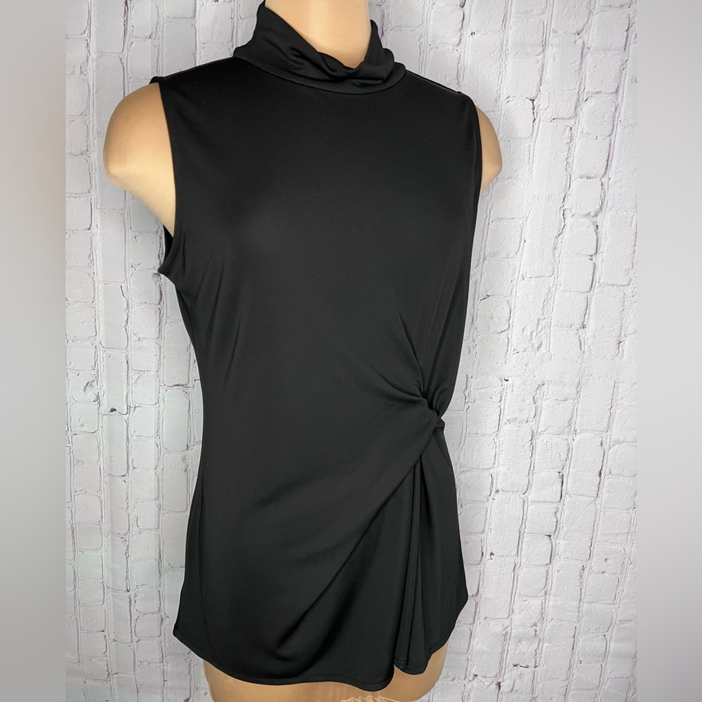 Ann Taylor Mock-Neck Blouse